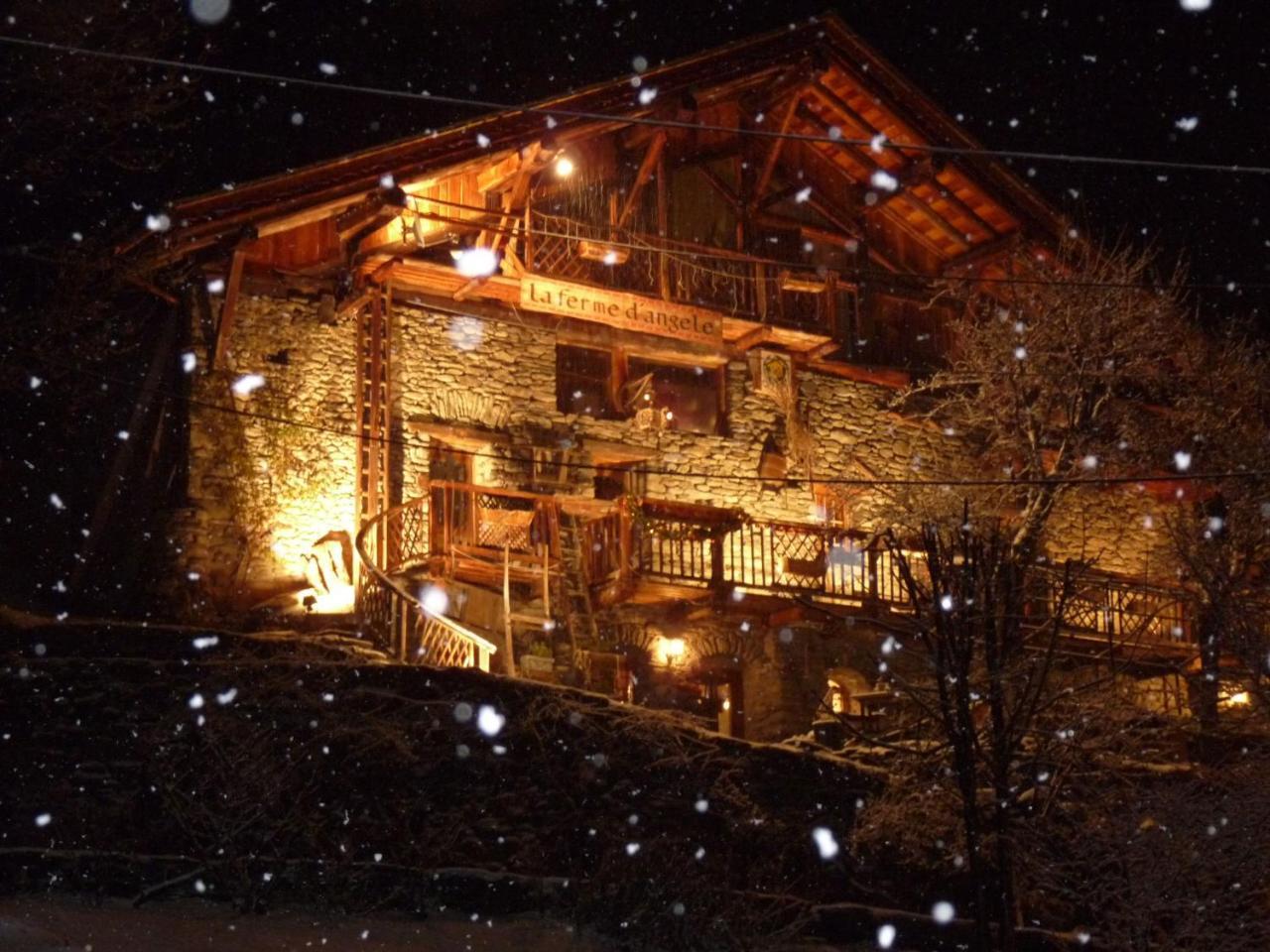 Bed and Breakfast La Ferme D'Angele Бур-Сен-Морис Экстерьер фото