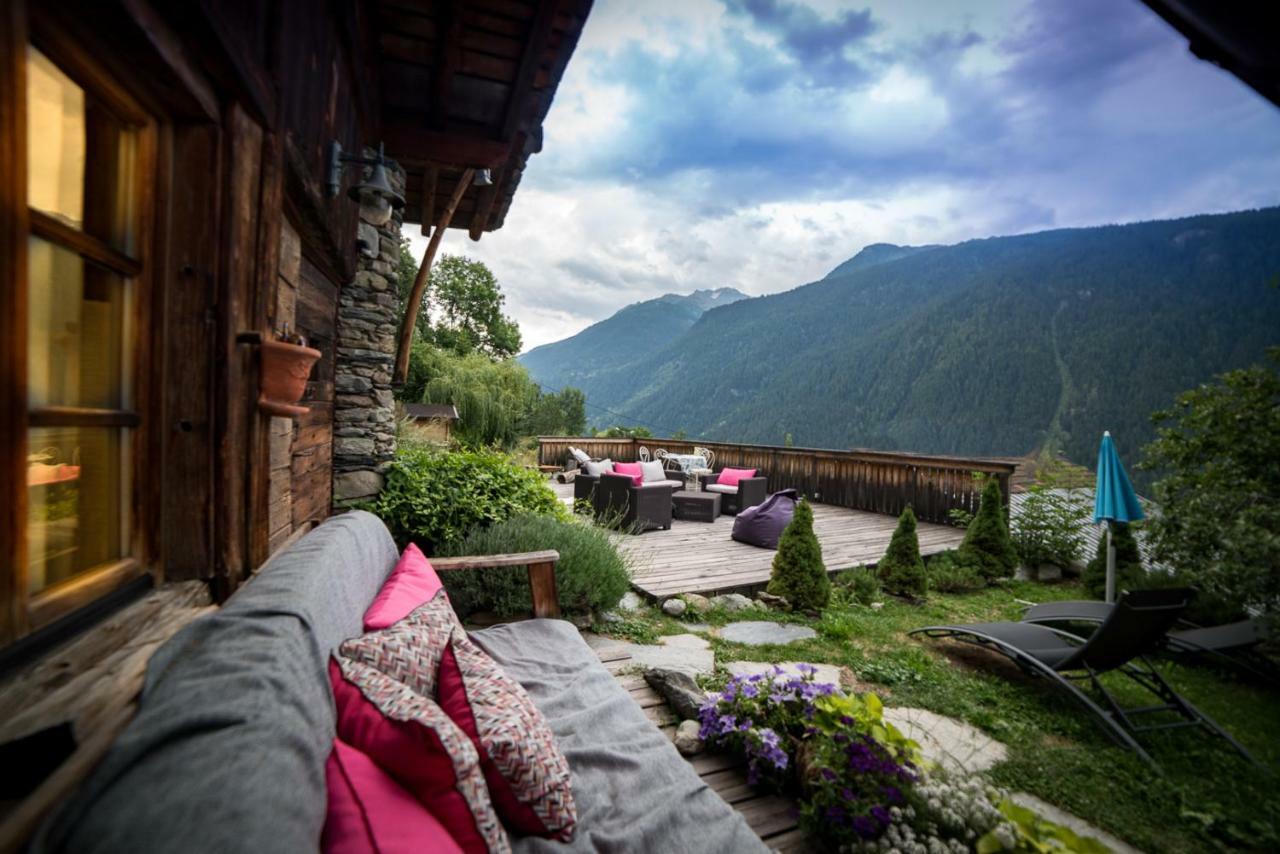 Bed and Breakfast La Ferme D'Angele Бур-Сен-Морис Экстерьер фото